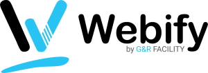Transparentné logo Webify